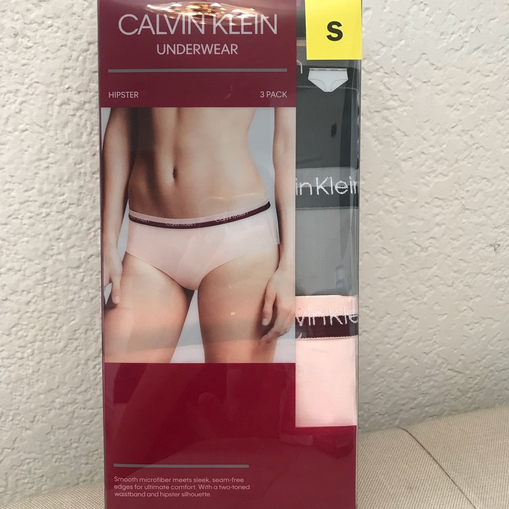 Calvin Klein Hipster Underwear 3pk-S